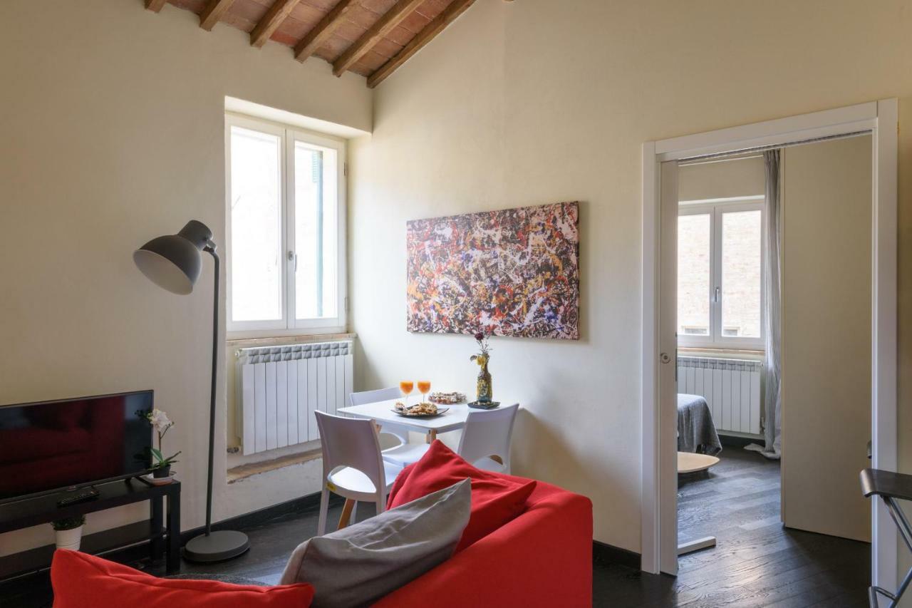 Selva Loft Torre Del Mangia Bright View Wi Fi, Air Conditioning 시에나 외부 사진
